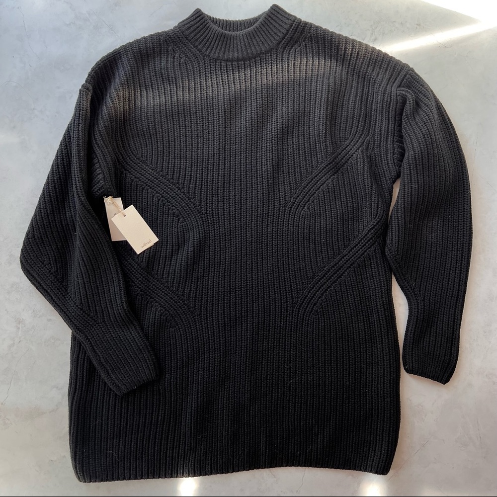 Aritzia Wilfred Requiem Wool Sweater Dress